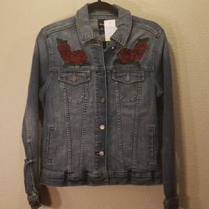 Beauty and the Beast Blue Denim Jacket
